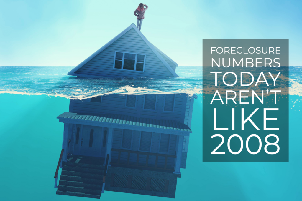 Foreclosures Not Like 2008
